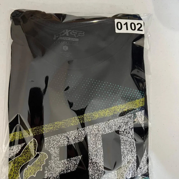 Fox Racing Legacy Shirt Mens L Regular Black Y2k CyberGoth Motocross Motorcycle - Picture 10 of 10